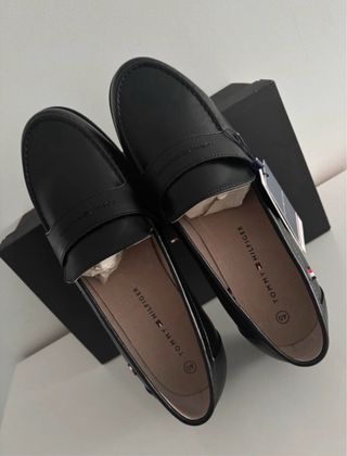 Mocasines Tommy Hilfiger Negros Nuevos