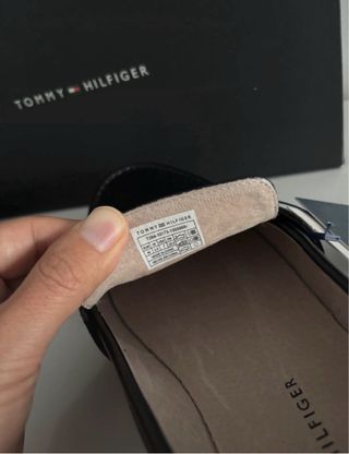 Mocasines Tommy Hilfiger Negros Nuevos