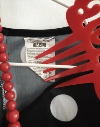 Disfraz Flamenca Lunares Rojo  Talla M - L