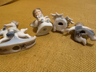 N. 4 bomboniere porcellana