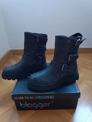 Botines moteros Blogger nuevos
