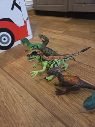 Pack 7 dinosaurios