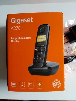 Teléfono Inalámbrico Gigaset Negro