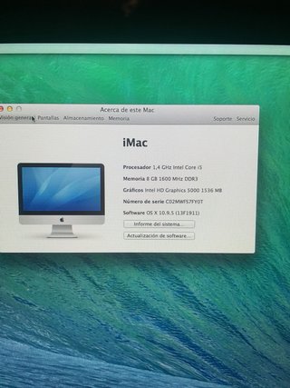 iMac 2014 Plata