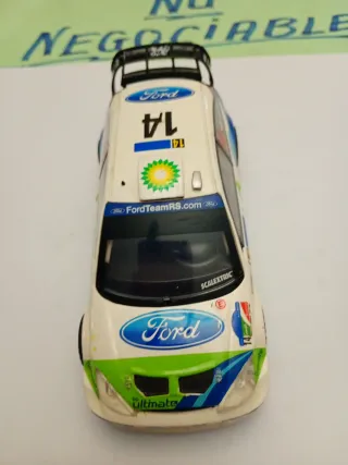 Scalextric Ford Focus WRC con luces leer descripci