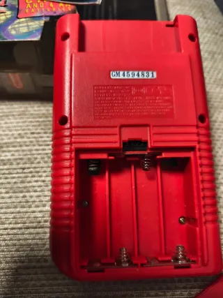 Nintendo Game Boy Play It Loud Rossa