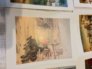 10 Láminas Ilustradas El Quijote