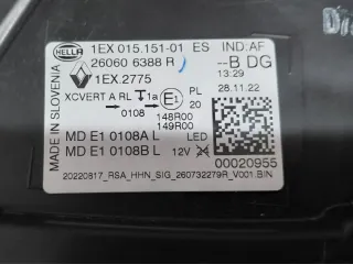 Faro Renault Austral/Espace 260606388R/260606399R