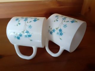 Arcopal Myosotis Mugs x2 Nuevos.