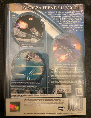 Star Wars Jedi Starfighter PS2 PAL