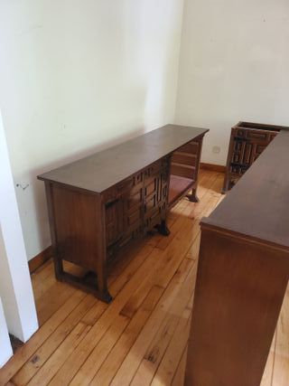 Conjunto de Muebles Caserío Salón Madera maciza