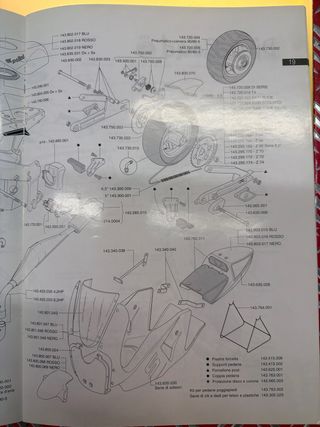 Basculantes Traseros POLINI 910 143.625.001