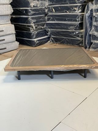 BASE TAPIZADA + COLCHON de 26cms DESDE 190€ NUEVOS