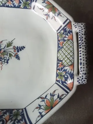 Bandeja Rouen S.XVIII