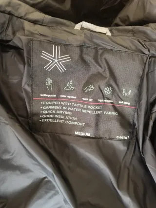 Abrigo de plumas térmico CELIO