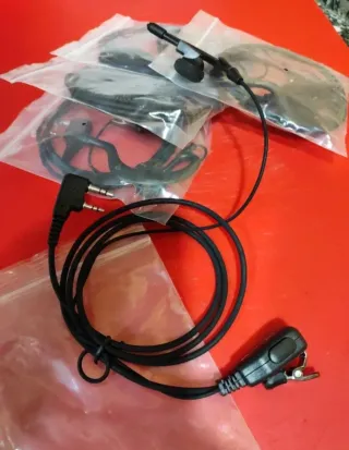 Pack 5 Microauriculares Midland conexión Kenwood