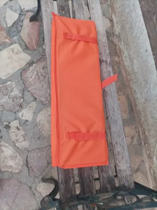 Colchoneta Naranja Parque Cuna Viaje