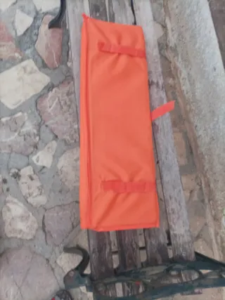 Colchoneta Naranja Parque Cuna Viaje