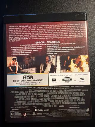 El espinazo del diablo 4K bluray