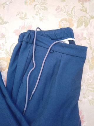 At.p.co Pantalone Berlino Uomo Blu Jersey 50