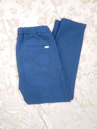 At.p.co Pantalone Berlino Uomo Blu Jersey 50