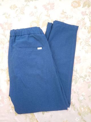 At.p.co Pantalone Berlino Uomo Blu Jersey 50