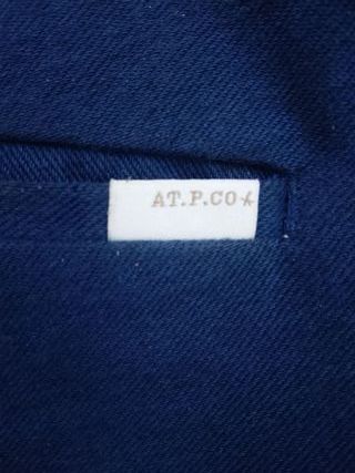 At.p.co Pantalone Berlino Uomo Blu Jersey 50