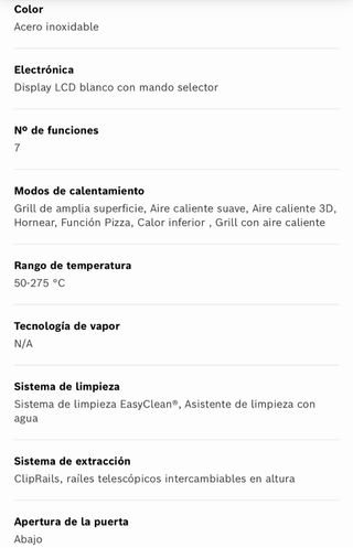 Horno Bosch HBA5360S0