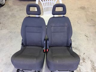 2 Asientos Seat Alhambra Tela Negra