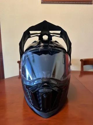 Casco LS2 MX701 Explorer Carbon Forged. Negro