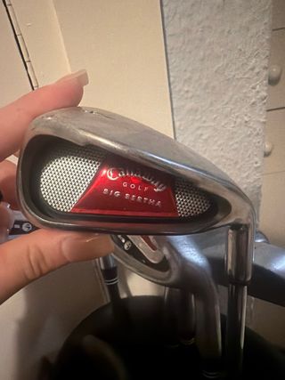 Bolsa de golf Inesis con palos