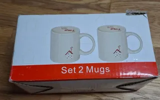 2 Tazas Hotel Mamá Cerámica
