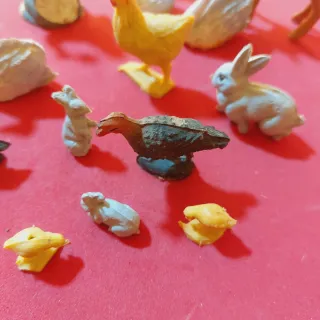 Figuras Belén antiguas Plástico Animales 16