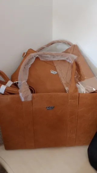 Borsa Coveri World marrone