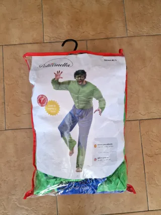 Disfraz Hulk Talla M/L Policanella