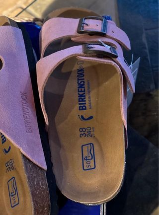 Sandalias Birkenstock Arizona Rosa Talla 38