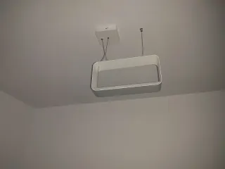 Lámpara de Techo Blanca y gris