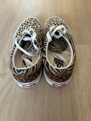 Zapatillas Vans Animal Print Mujer 38 Nuevas