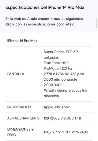 iPhone 14 Pro Max Negro/Morado Como Nuevo