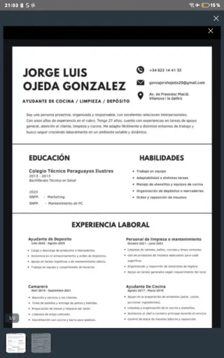 Busco trabajos