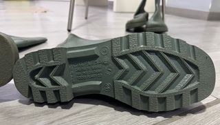 Botas de agua verdes
