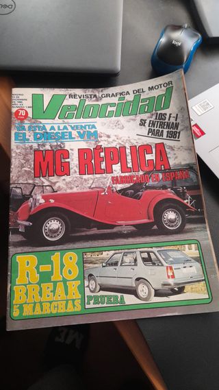 Revista Velocidad año 1980