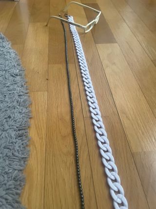 Montura Emporio Armani y cadenas gafas