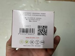 Alimentador Universal DCU 7.2W AC/DC Incl 6clavija