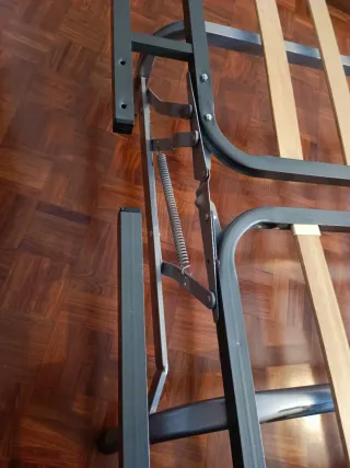Sofá cama marrón