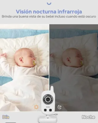 Cámara Vigilancia Bebé GHB con Infrarrojos