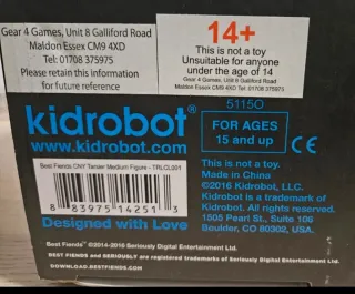 Kidrobot Best Fiends Figura