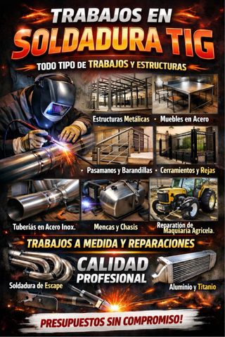Trabajos de soldadura