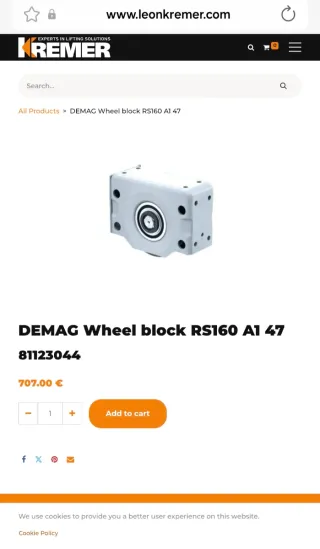 DEMAG RS160