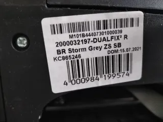 Britax Römer Dualfix 2 R giratoria 360°